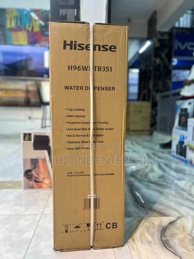 Hisense Silver Dispenser Hot, Normal Cold With Compressor,
