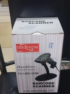 Techcom Hand Held Barcode Scanner/Reader