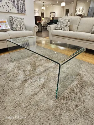 Bent Glass Coffee Table Xx24ᄑ