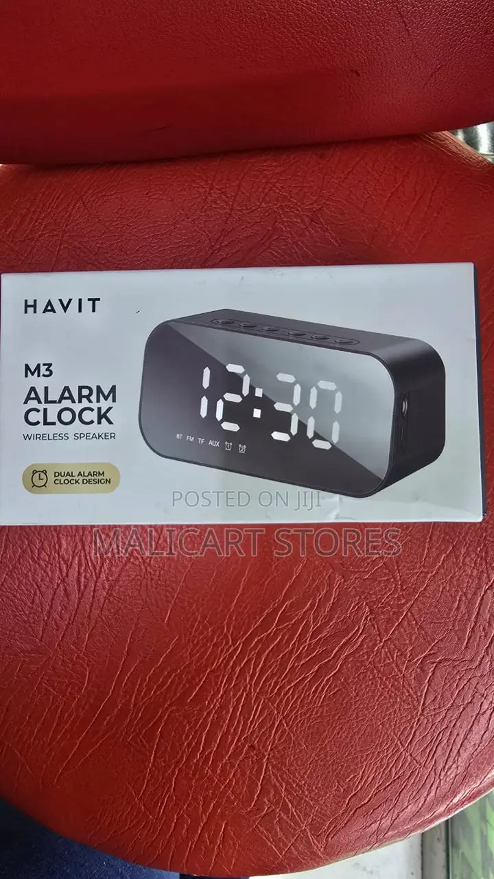 Havit M3 Alarm Clock Wireless Speaker