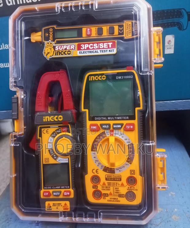 Clamp Meter and Multimeter Set - main view