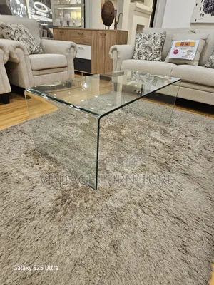 Clear Glass Coffee Table Tt^65