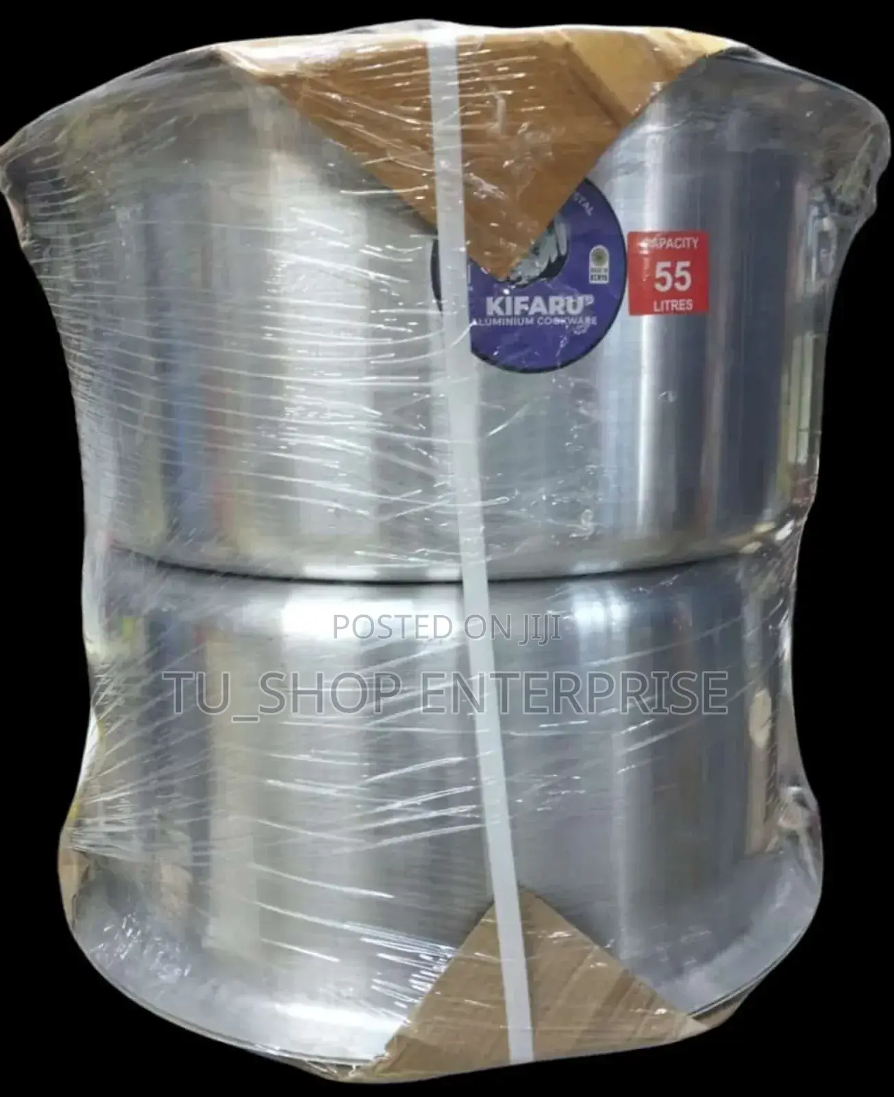 36/36 Kifaru Cooking Pots (55litre)
