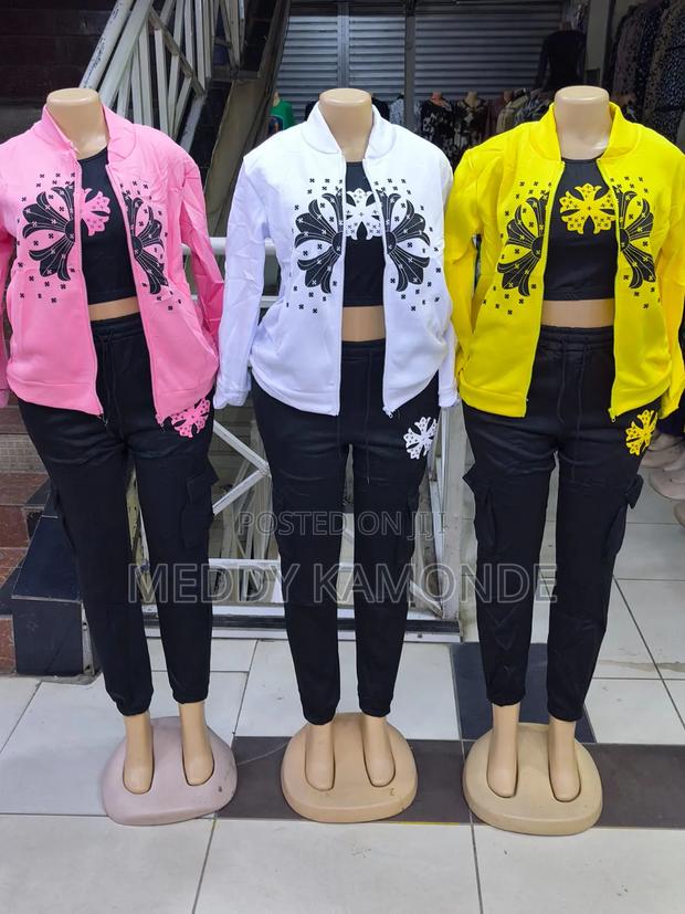 Yellow Black 3pc Tracksuit - thumbnail 2