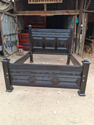 Mahogany Bed 5 by 6(Black)
