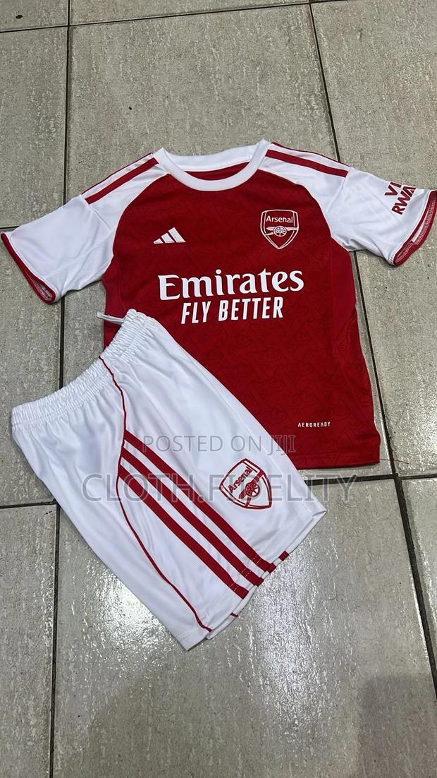 Arsenal Home Kids Jersey 25/26.