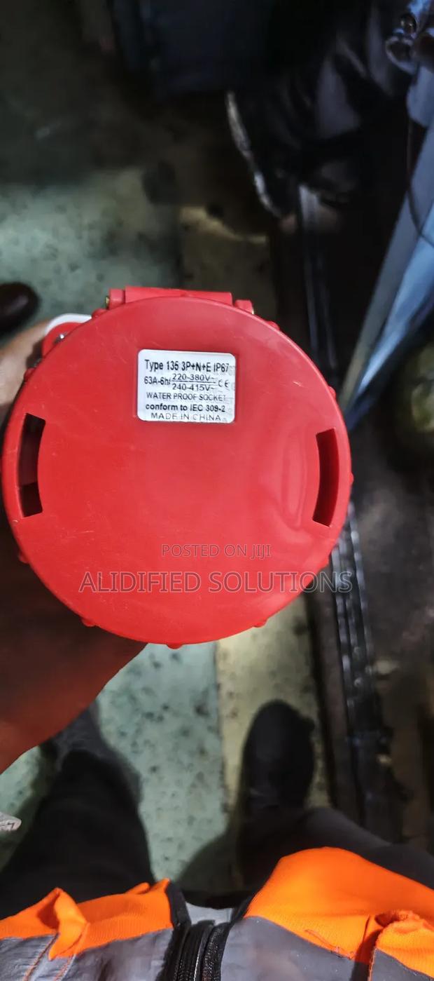 5pin Industrial Socket 63amps - thumbnail 3