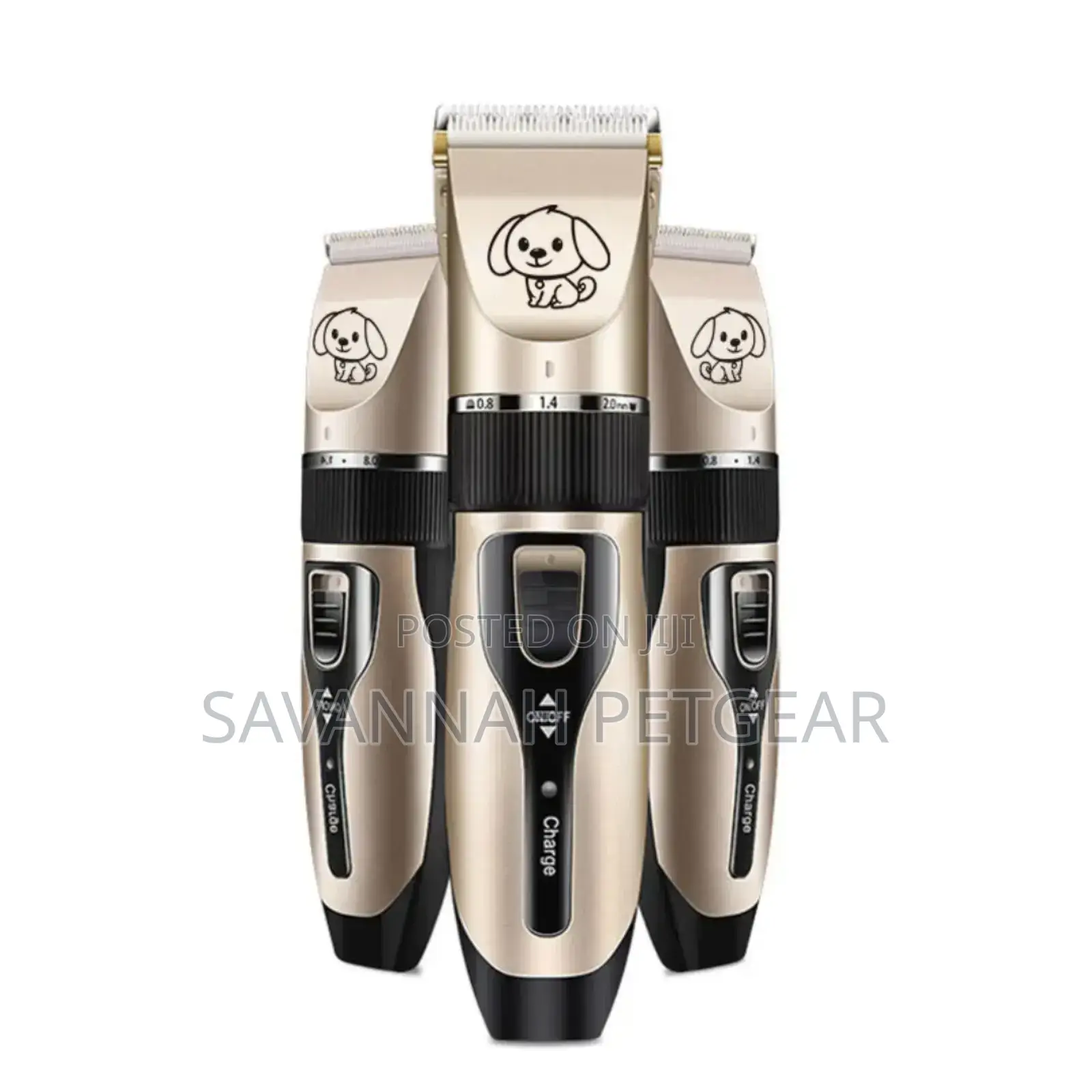 Heavy Duty Cordless Pet Hair Trimmer With Extra Accessories