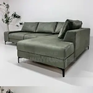 Green 6 Seater Sofa