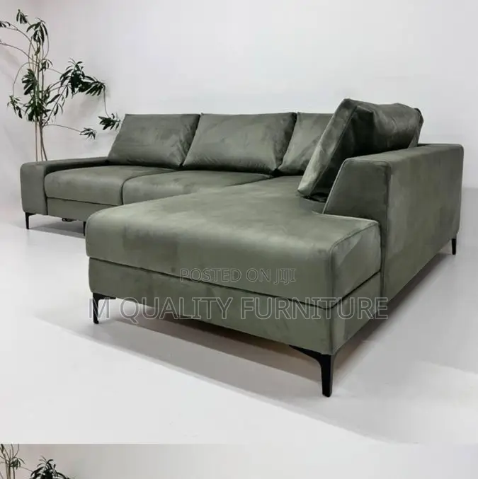 Green 6 Seater Sofa
