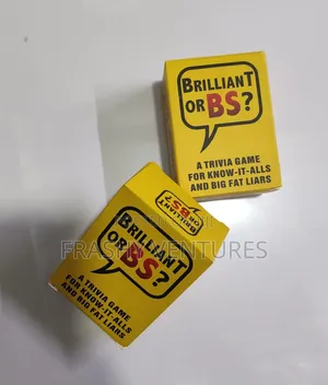 Brilliant Or Bs Card Games