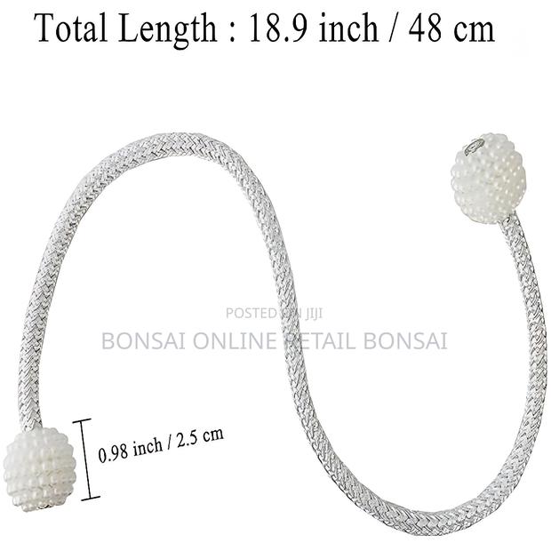 Magnetic Curtain Tiebacks – Flexible Decorative Holdbacks - main view