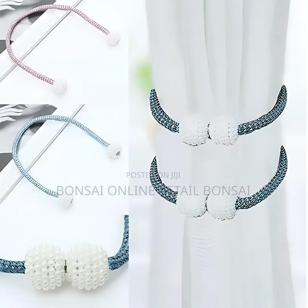 Magnetic Curtain Tiebacks – Flexible Decorative Holdbacks