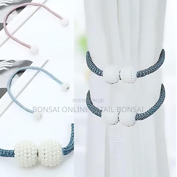 Magnetic Curtain Tiebacks – Flexible Decorative Holdbacks - thumbnail 3