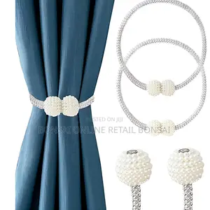 Magnetic Curtain Tiebacks – Flexible Decorative Holdbacks