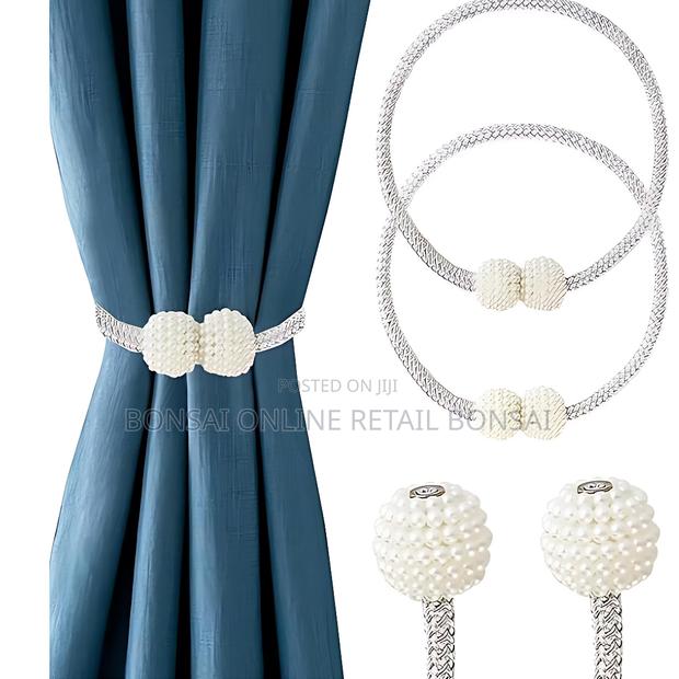 Magnetic Curtain Tiebacks – Flexible Decorative Holdbacks - thumbnail 5