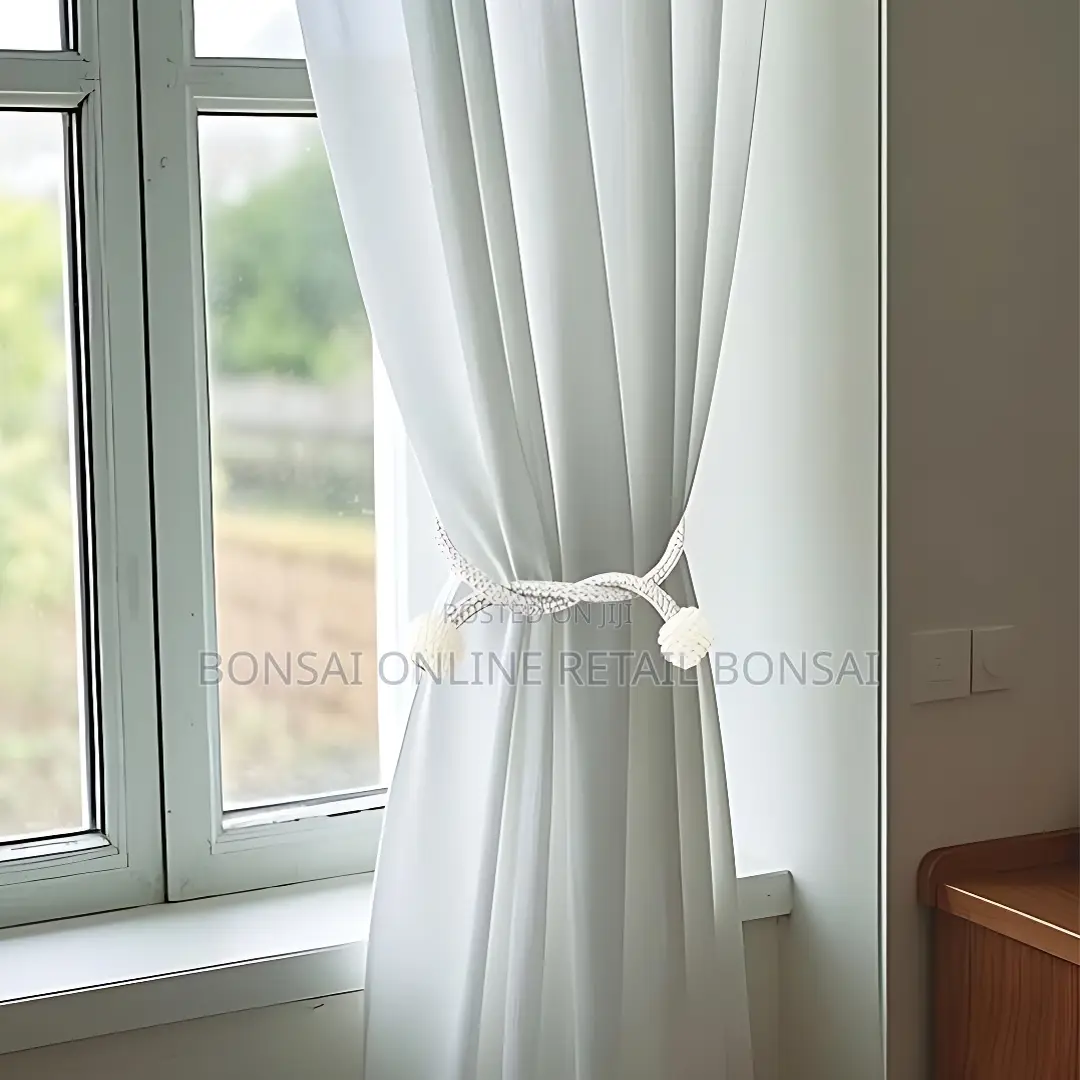Magnetic Curtain Tiebacks – Flexible Decorative Holdbacks