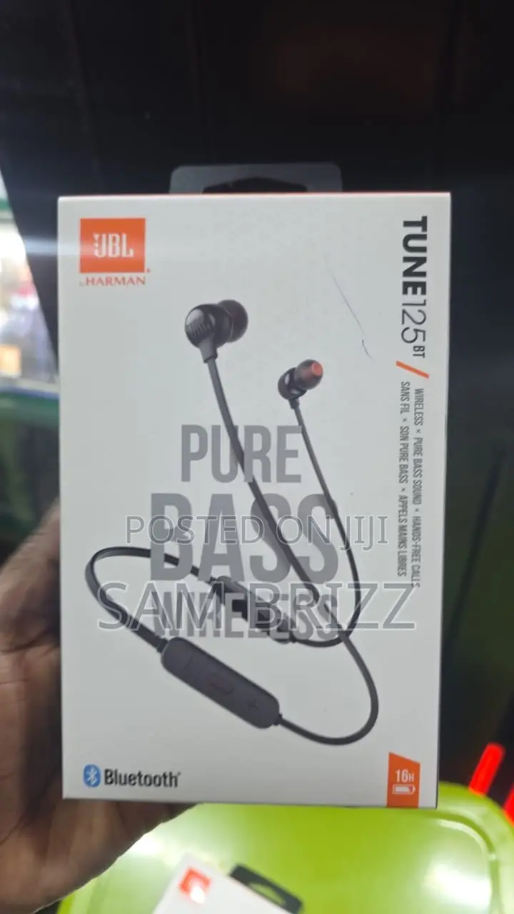 JBL Tune 125bt Wireless Earphones
