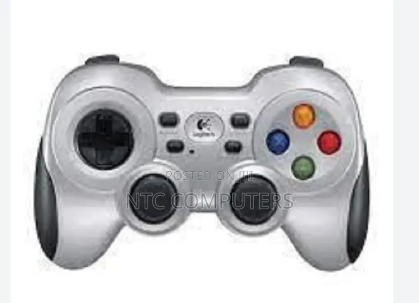 Logitech F710 Gamepad Pc Rf Black and Silver