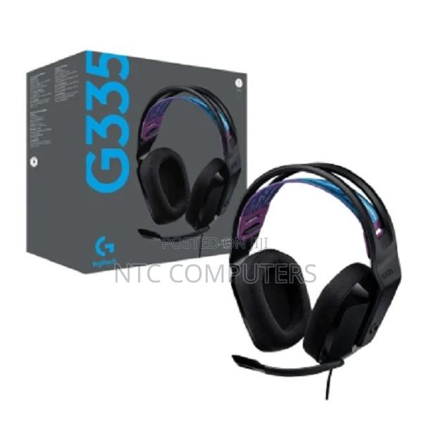 Logitech G335 Wired Gaming Headset Black - main view