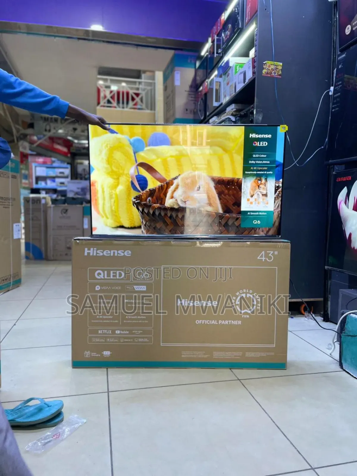 Hisense 43" Qled Uhd Smart Tv Latest Model