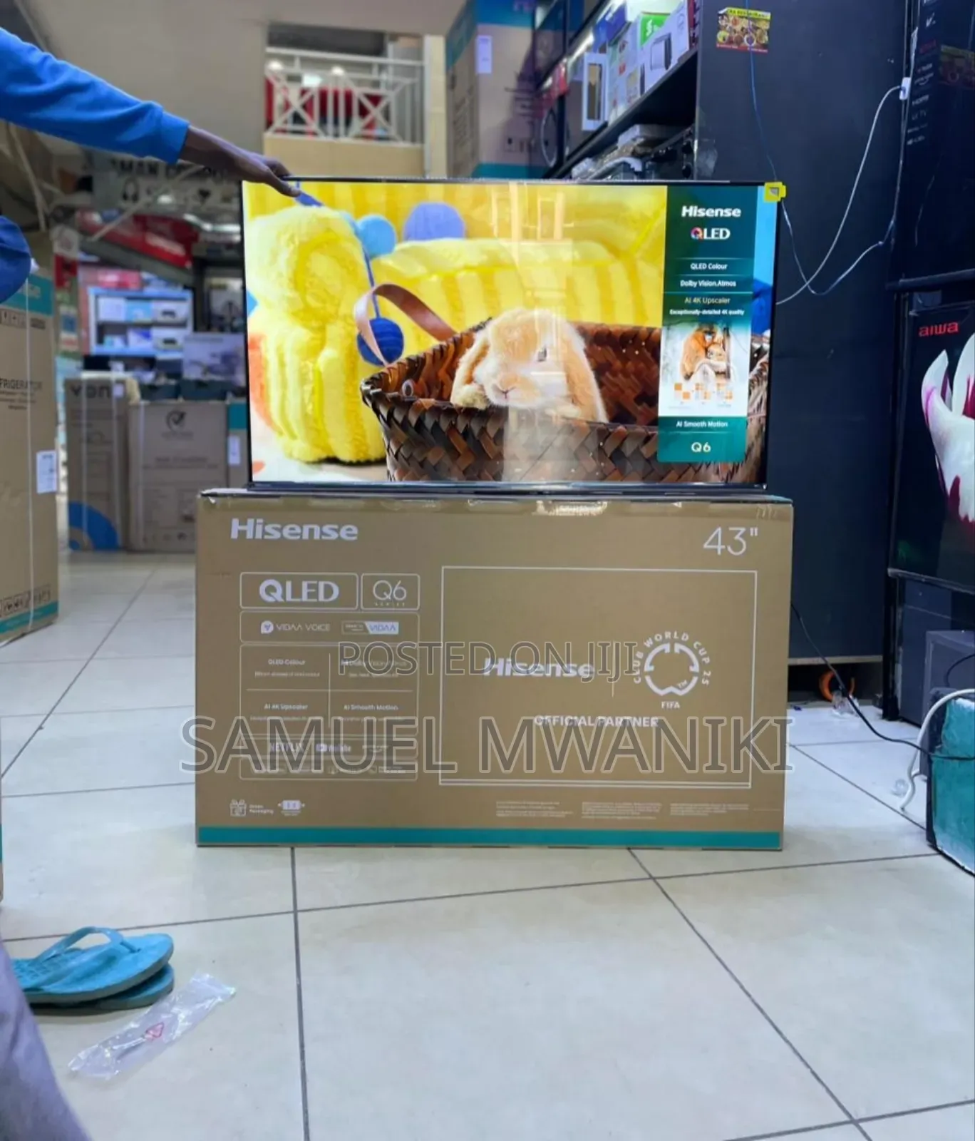 Hisense 43" Qled Uhd Smart Tv Latest Model