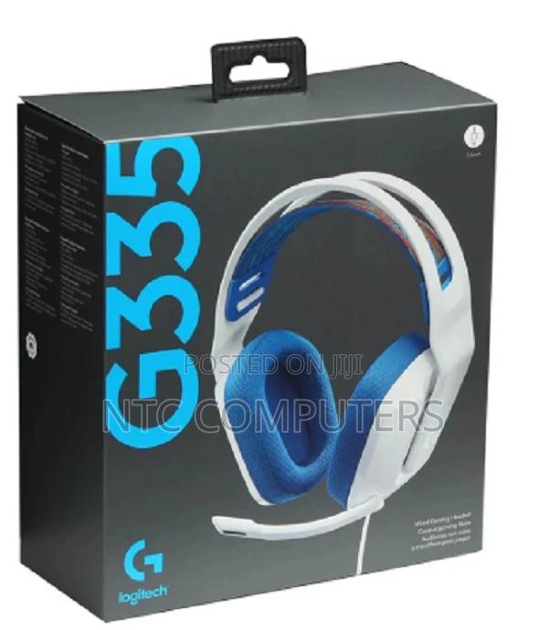 Logitech G335 Wired Gaming Headset White - main view
