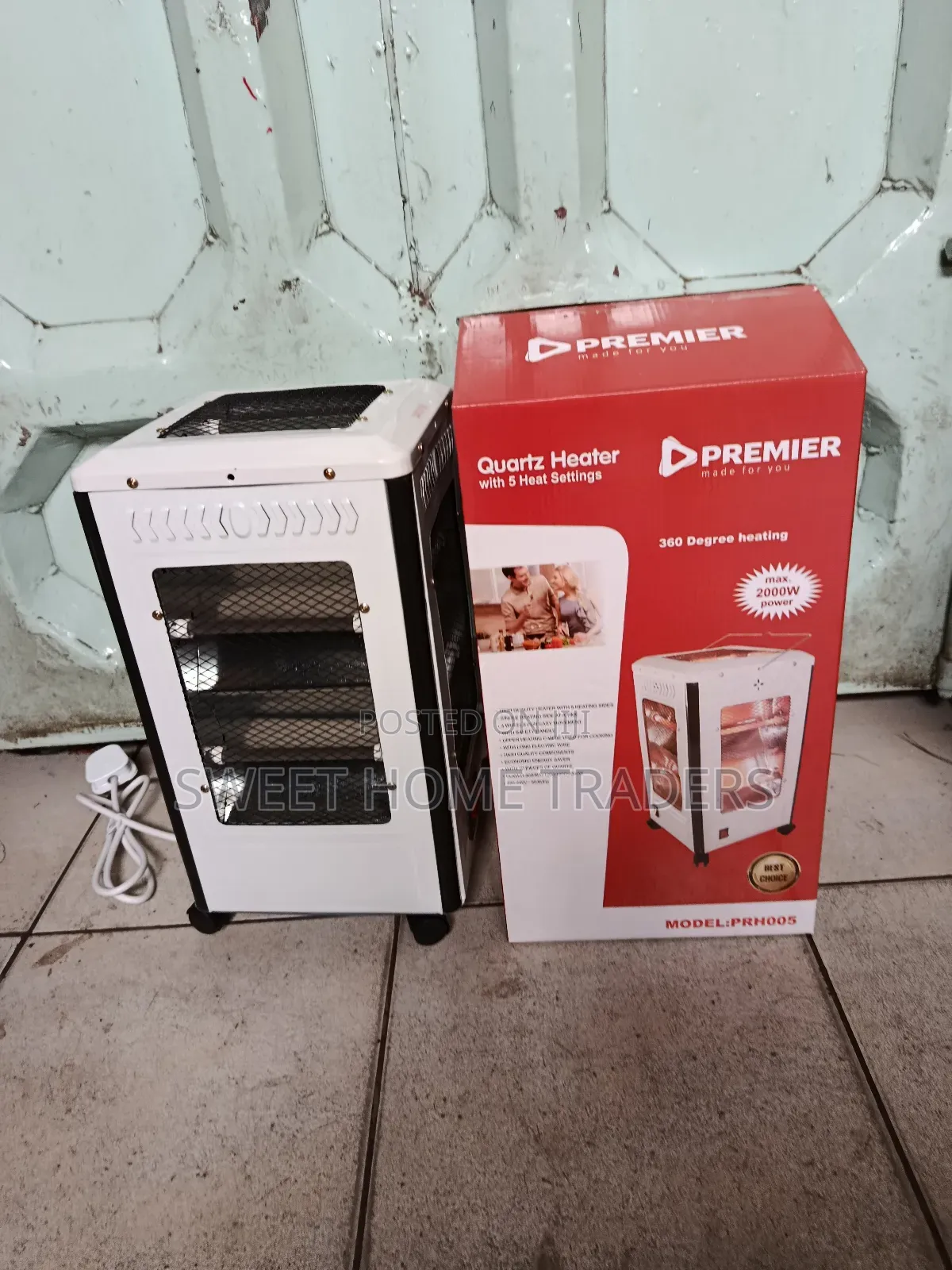 Premier Room Heater With 5 Heat Settings*