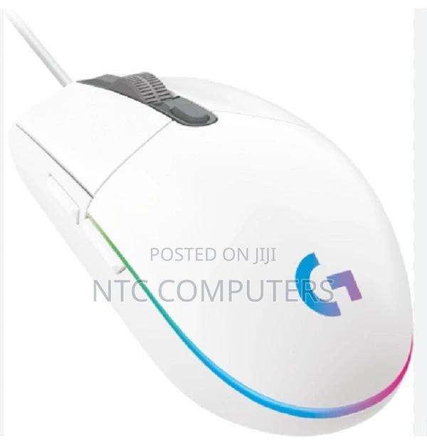 Logitech G102 Lightsync RGB Gaming Mouse White - main view