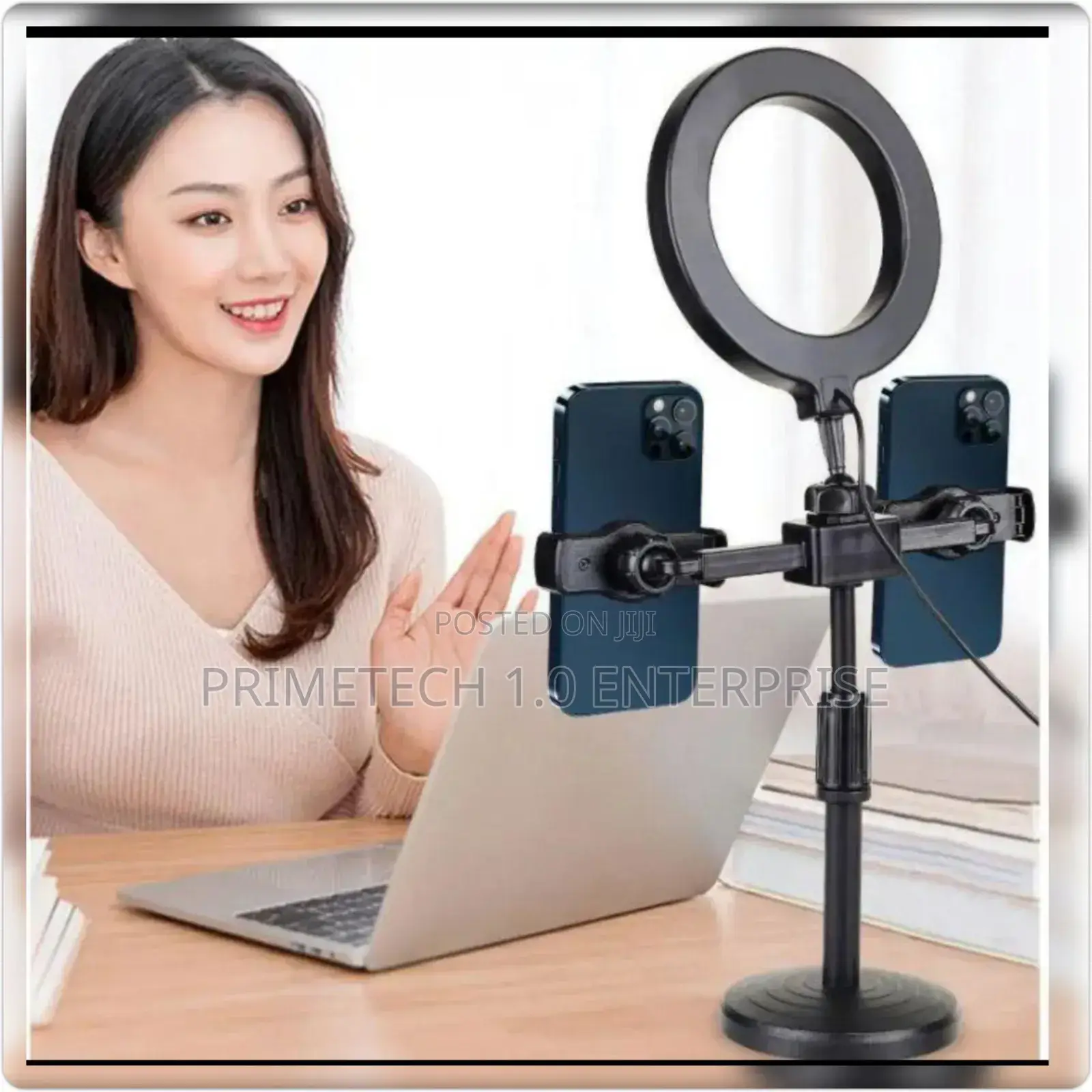 Mini Tripod Bracket Ring Light