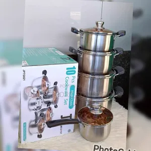 Jp 10 PCS Stainless Cookware