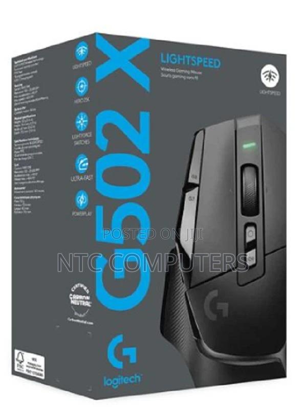 Logitech G502 X Lightspeed Wireless Gaming Mouse Black - main view