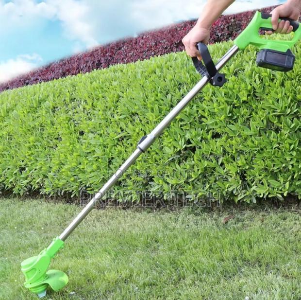 Cordless Electric Lawn Mower - main view