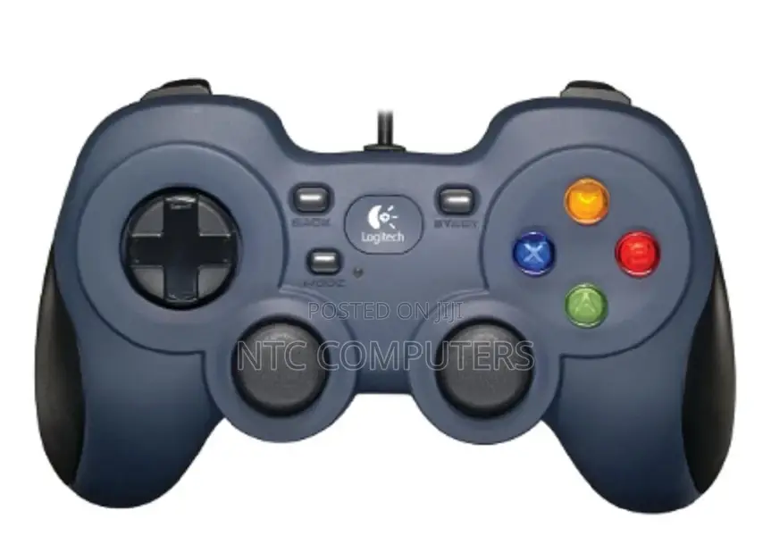 Logitech F310 Gamepad Pc Digital Black and Blue