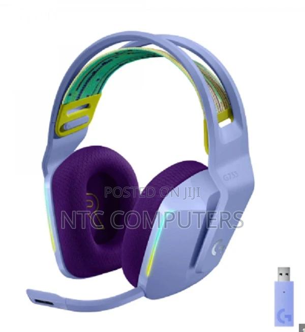 Logitech G733 Lightspeed Wireless RGB Gaming Headset Lilac - main view