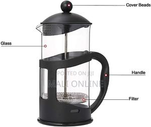 French Coffee Press 800ml Stainless & Borosilicate Glass - thumbnail 2