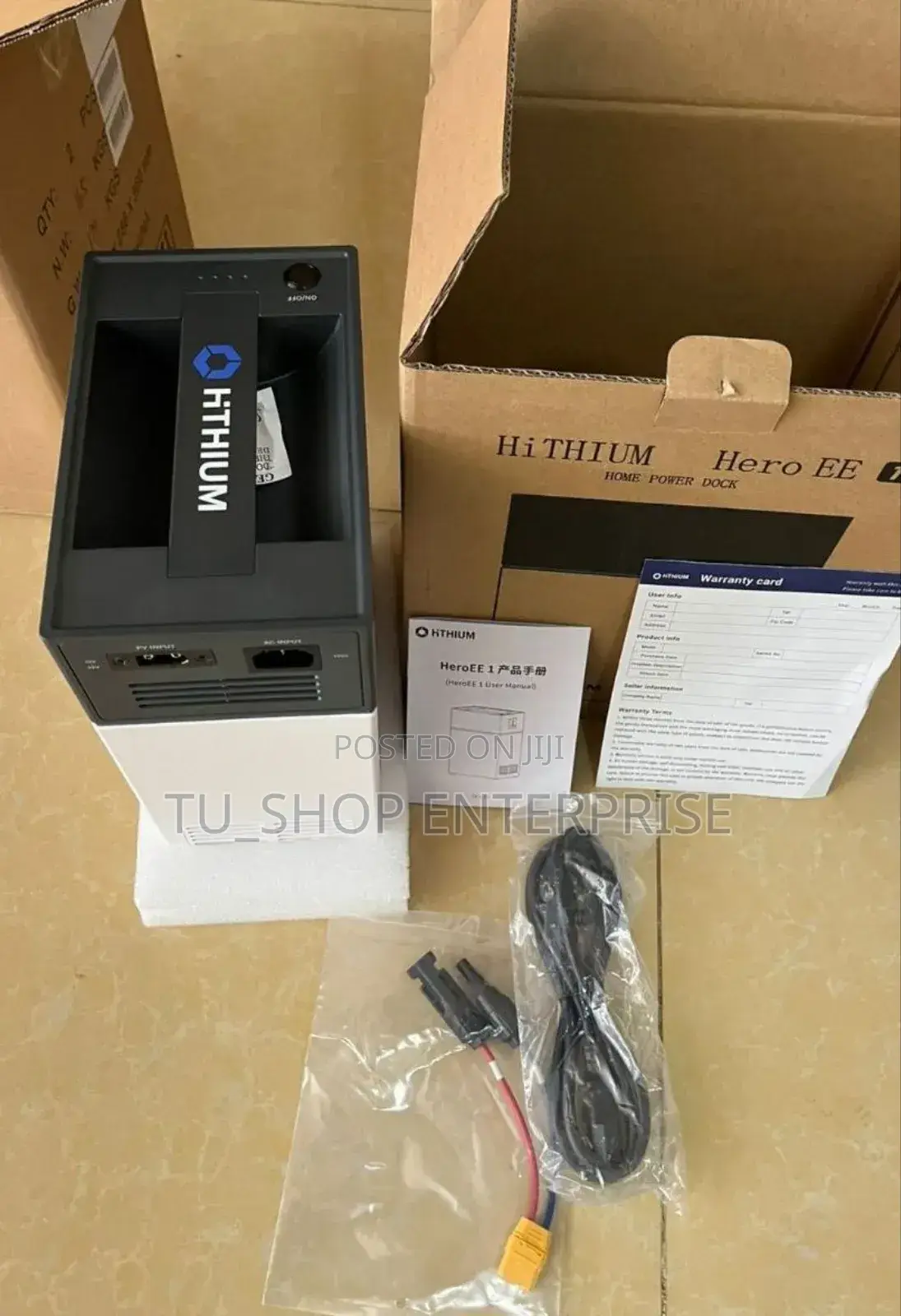 Station Solar Power Lithiuinverter+Battery+Solar Controller