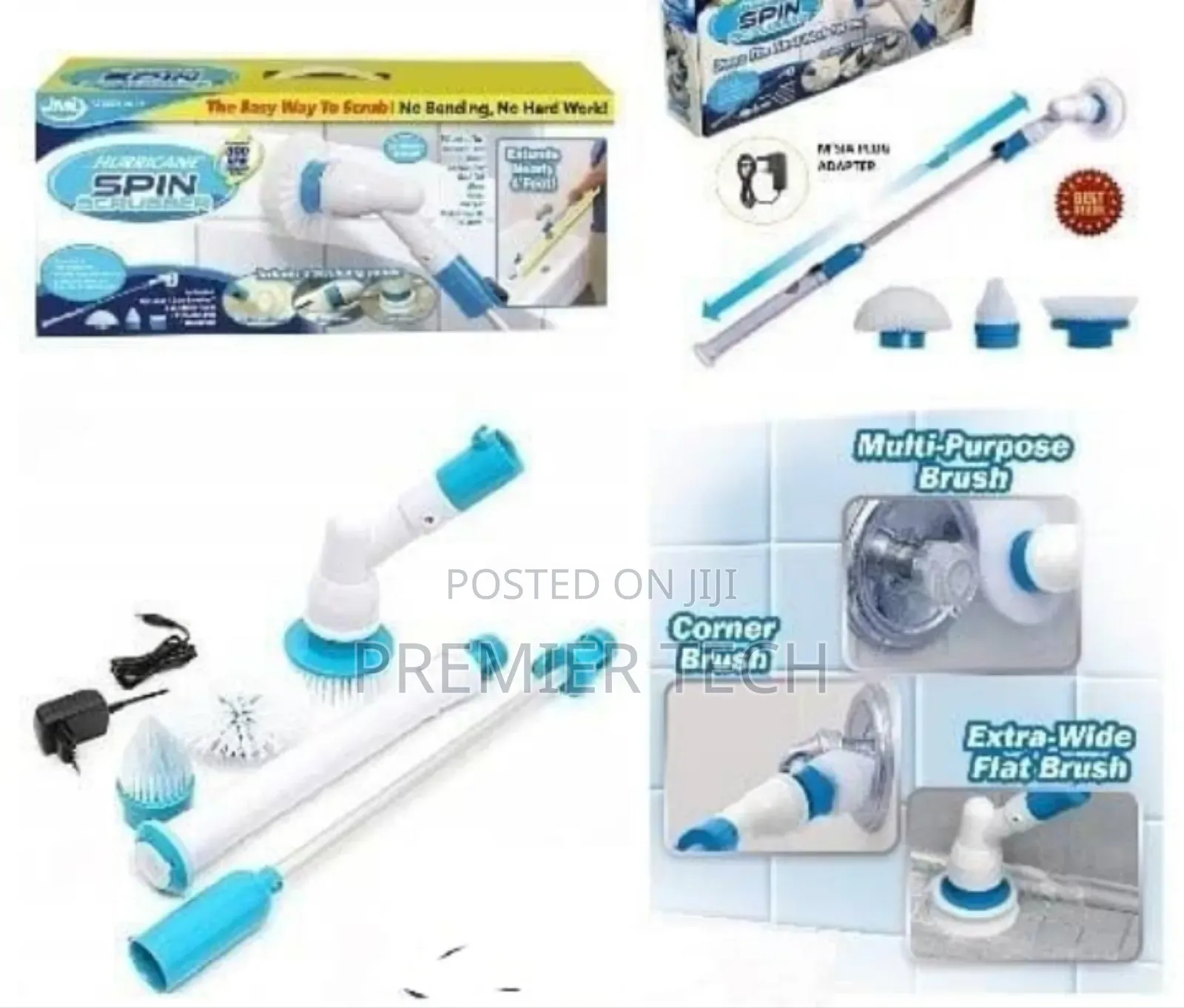 Hurricane Electric Spin Scrubber