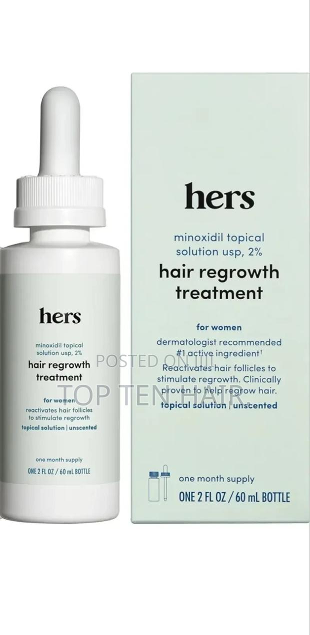 Women Hers Topical 5%Minoxidil Solution.Hair Loss Treatment. - main view