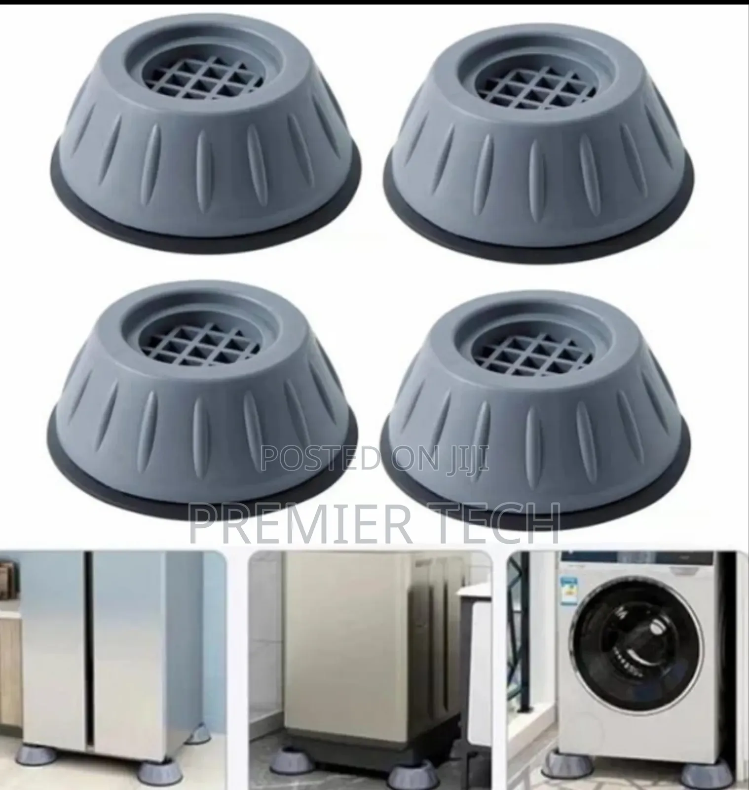 4pcs Universal Shock Noise Cancelling Anti-Vibration Pads
