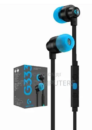 Logitech G333 Gaming Earphones Black