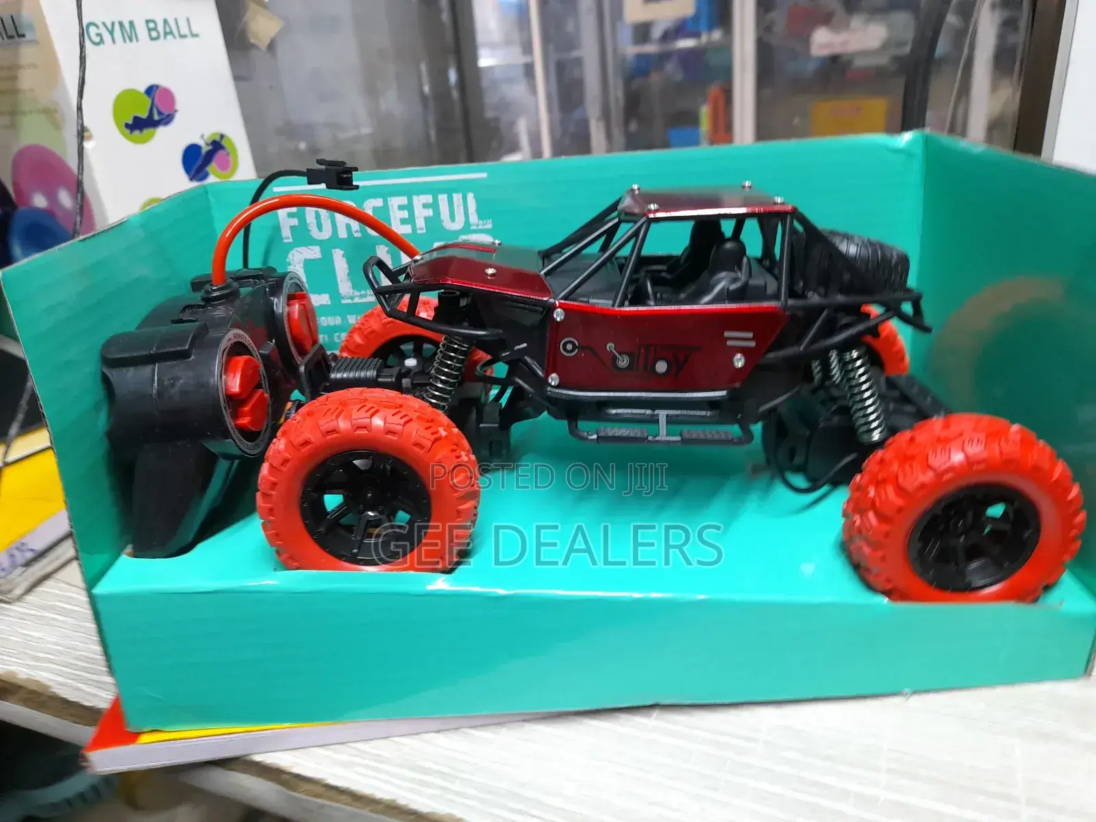 Rechargeable Remote Control Monster Truck, Toy