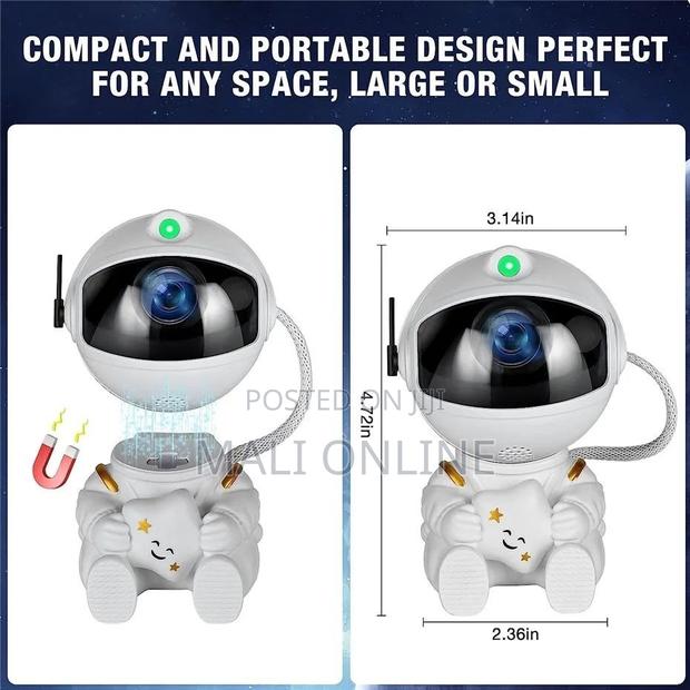 Mini Astronaut Galaxy Star Projector Night Light - thumbnail 3