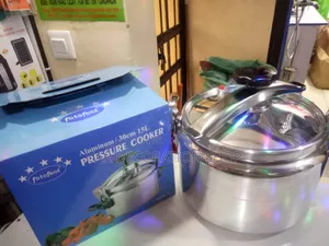 15l Stainless Steel Pressure Cooker With Easy Lock Lid