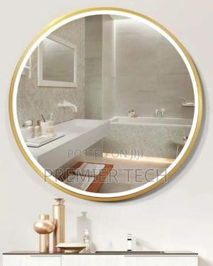 Huge 60*60cm Unbreakable Round Decormirror With Finefinishin - thumbnail 2