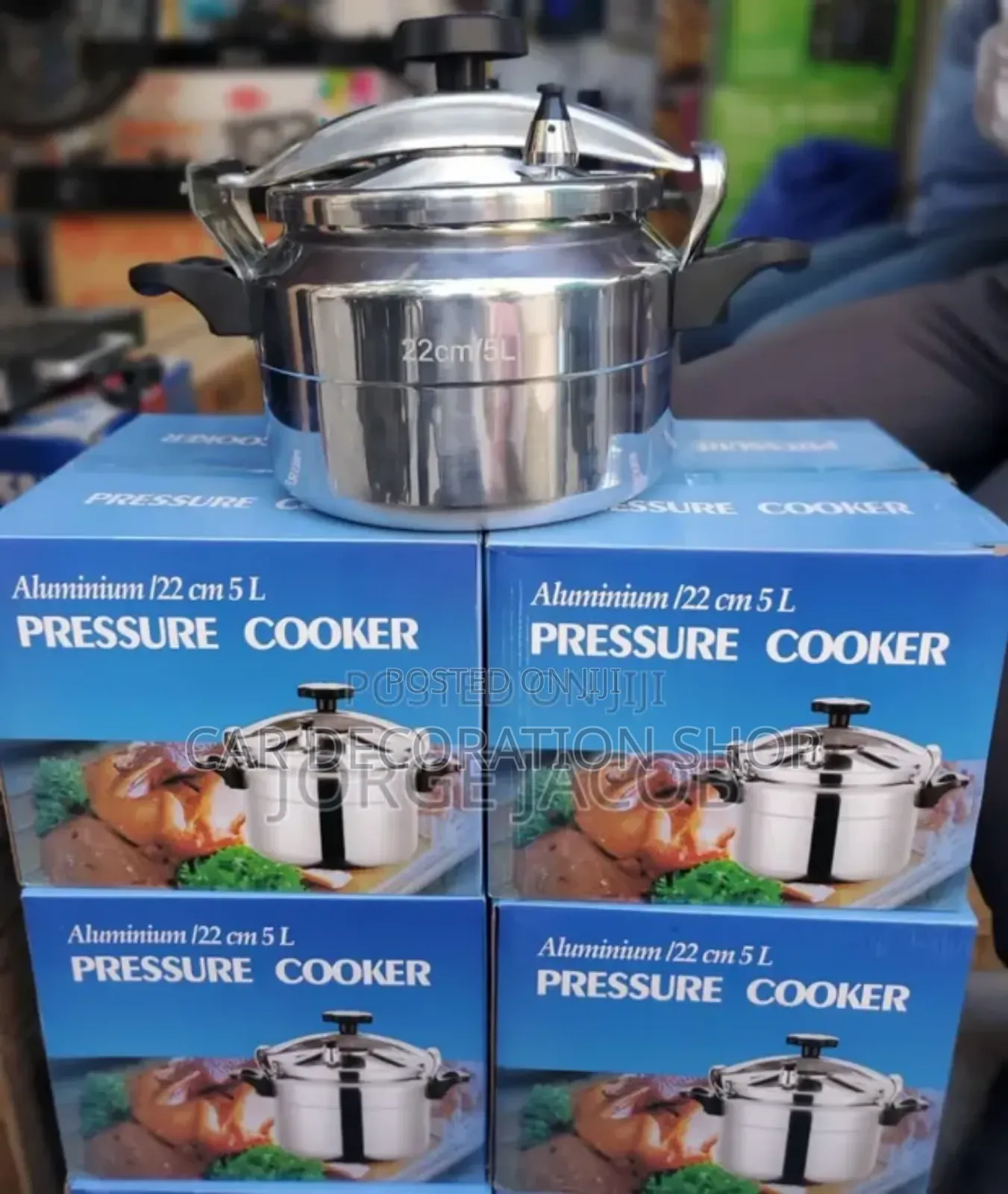5l Aluminium Non Explosive Pressure Cooker