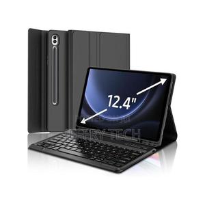 12.4 Inch Galaxy Tab Keyboard Magnetic for S9+ / S9 Fe+ / - thumbnail 2