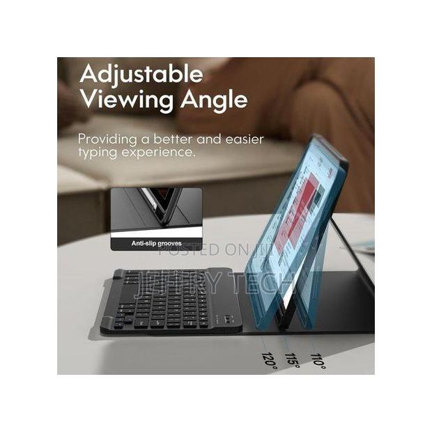 12.4 Inch Galaxy Tab Keyboard Magnetic for S9+ / S9 Fe+ / - thumbnail 3