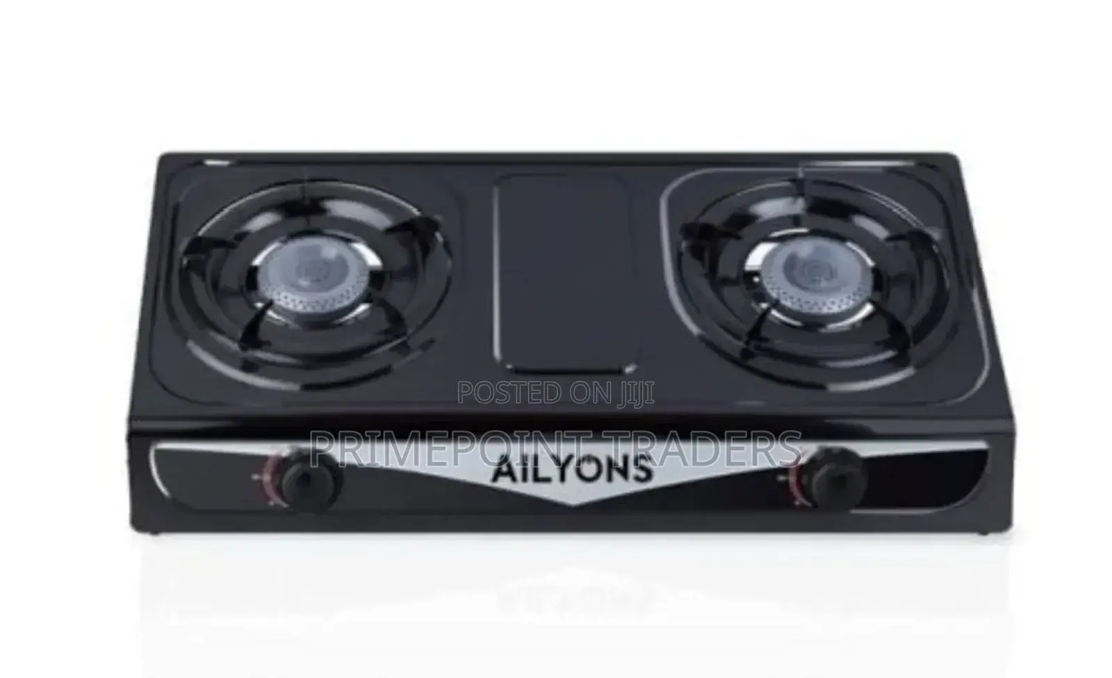 Ailyons 2 Burner Table Top Stainless Steel Gas