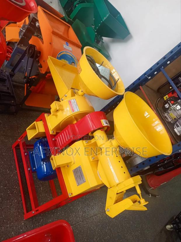 Small Scale Disc Rice Miller Machine - main view